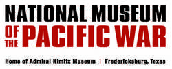 image of National Museum of the Pacific logo 
War