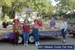 image of 2007 Gillespie County Fair float