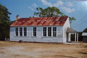 photo of the school building after it underwent a remodel in 1988